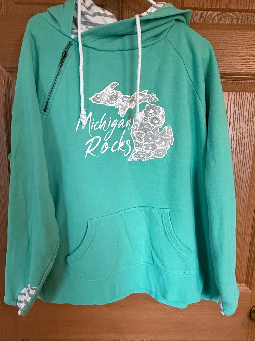 LivnFresh.com Michigan sweatshirt